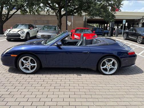 Lapis Blue Metallic 2003 Porsche 911 911 Carrera Cabriolet