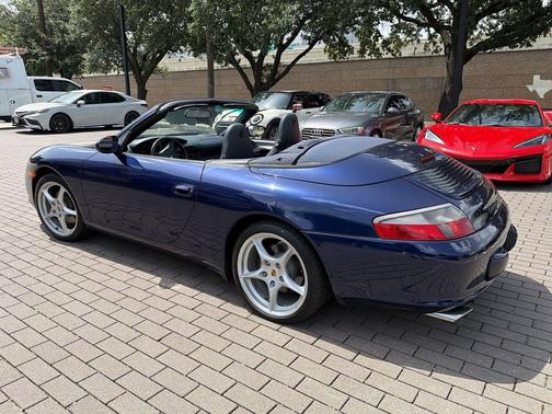 Lapis Blue Metallic 2003 Porsche 911 911 Carrera Cabriolet