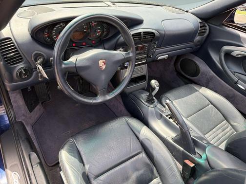 Lapis Blue Metallic 2003 Porsche 911 911 Carrera Cabriolet