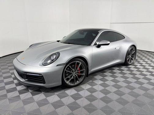 GT Silver Metallic 2024 Porsche 911 Carrera T