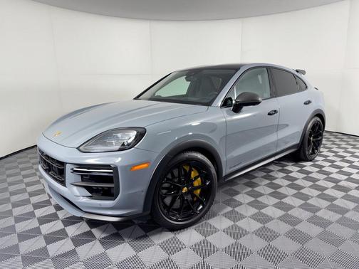 Arctic Grey 2024 Porsche Cayenne Turbo GT