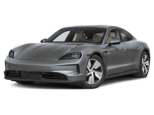 White 2025 Porsche Taycan RWD