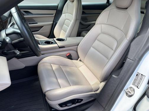 White 2025 Porsche Taycan RWD