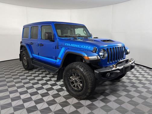 Hydro Blue Pearlcoat 2021 Jeep Wrangler Unlimited Rubicon 392