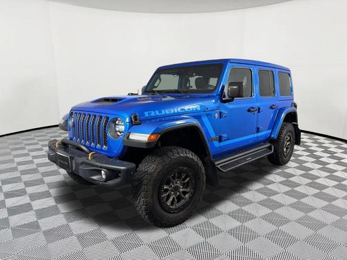 Hydro Blue Pearlcoat 2021 Jeep Wrangler Unlimited Rubicon 392