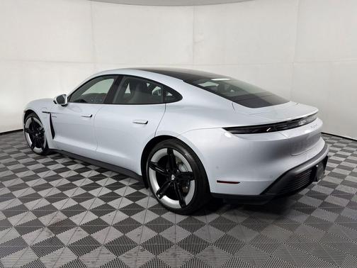 Ice Grey Metallic 2026 Porsche Taycan 4