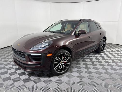 Maroon 2024 Porsche Macan Macan