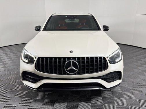 designo Diamond White Metallic 2020 Mercedes-Benz AMG GLC 43 4MATIC Coupe