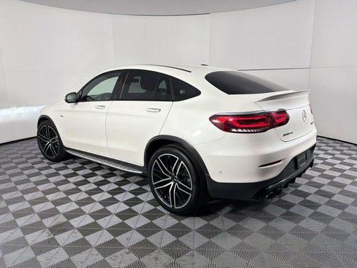 designo Diamond White Metallic 2020 Mercedes-Benz AMG GLC 43 4MATIC Coupe