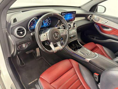 designo Diamond White Metallic 2020 Mercedes-Benz AMG GLC 43 4MATIC Coupe