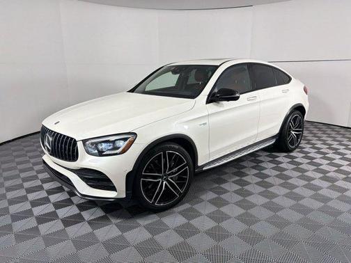 designo Diamond White Metallic 2020 Mercedes-Benz AMG GLC 43 4MATIC Coupe