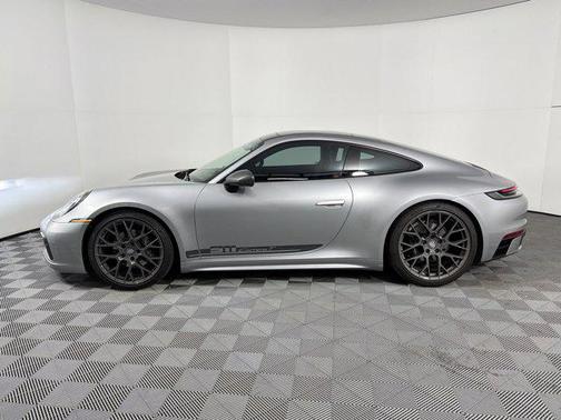 GT Silver Metallic 2024 Porsche 911 Carrera T