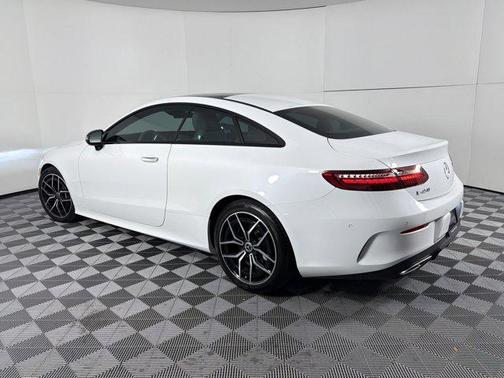 Moonlight White 2023 Mercedes-Benz E-Class E 450 Coupe