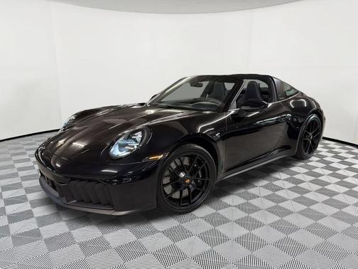 Jet Black Metallic 2026 Porsche 911 Targa 4 GTS