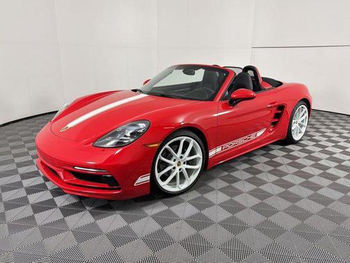 Guards Red 2025 Porsche 718 Boxster Style Edition