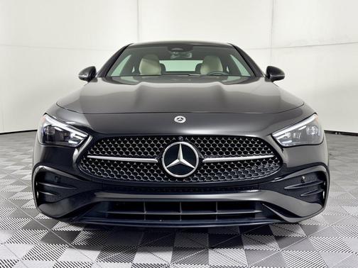 Obsidian Black Metallic 2026 Mercedes-Benz CLE 300 4MATIC Coupe