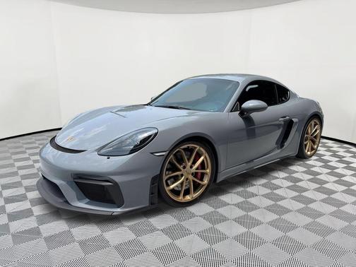 Arctic Grey 2023 Porsche 718 Cayman GT4