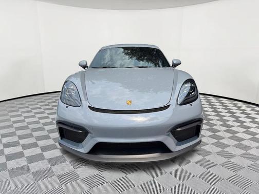 Arctic Grey 2023 Porsche 718 Cayman GT4