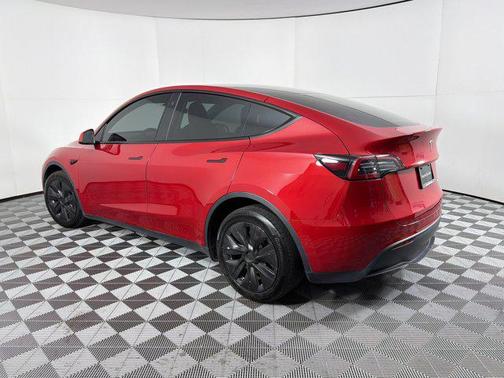 Red Multi-Coat 2022 Tesla Model Y Long Range Dual Motor All-Wheel Drive