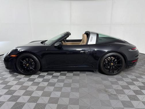 Jet Black Metallic 2024 Porsche 911 Targa 4