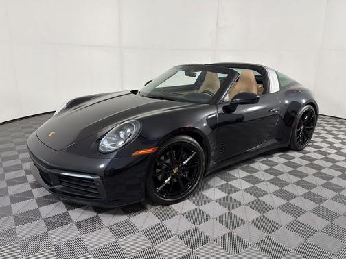 Jet Black Metallic 2024 Porsche 911 Targa 4