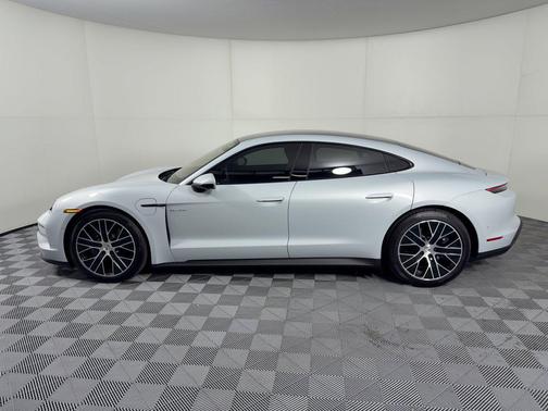 Ice Grey Metallic 2026 Porsche Taycan 4