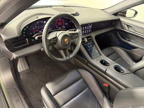 Volcano Grey Metallic 2022 Porsche Taycan RWD