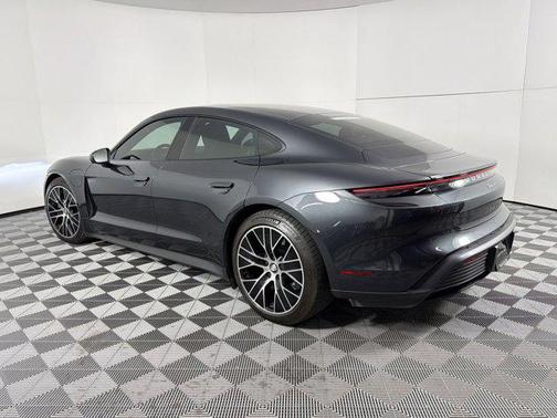 Volcano Grey Metallic 2022 Porsche Taycan RWD