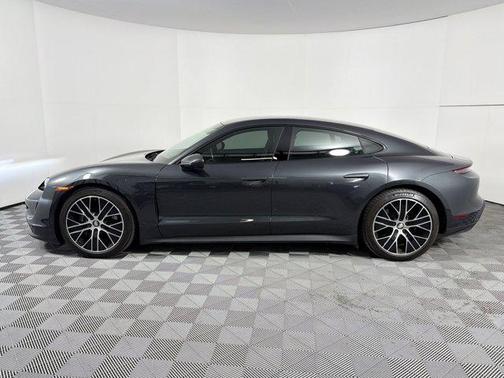 Volcano Grey Metallic 2022 Porsche Taycan RWD