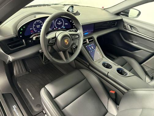 Jet Black Metallic 2026 Porsche Taycan 4 Black Edition