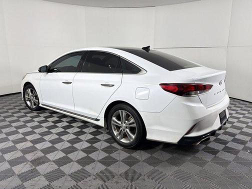 Quartz White Pearl 2018 Hyundai SONATA Sport