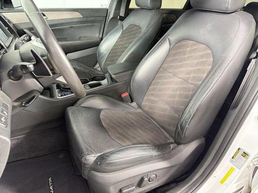 Quartz White Pearl 2018 Hyundai SONATA Sport