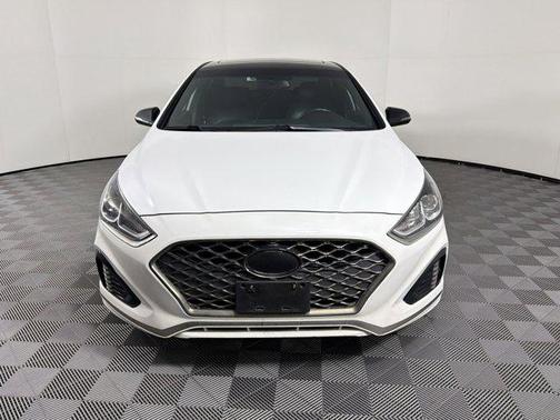 Quartz White Pearl 2018 Hyundai SONATA Sport