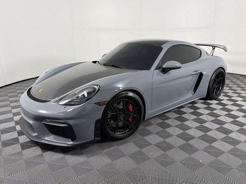 Arctic Grey 2023 Porsche 718 Cayman GT4