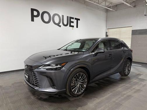 Cloudburst Gray 2025 Lexus RX 450h+ Luxury