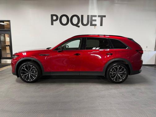 Soul Red Crystal Metallic 2025 Mazda CX-70 PHEV Premium