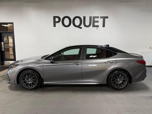 Midnight Black Metallic 2025 Toyota Camry XSE