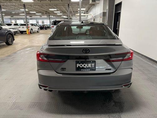 Midnight Black Metallic 2025 Toyota Camry XSE