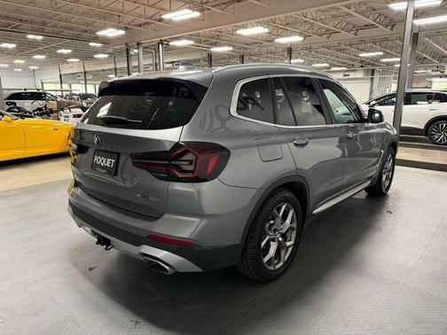 Skyscraper Grey Metallic 2024 BMW X3 xDrive30i