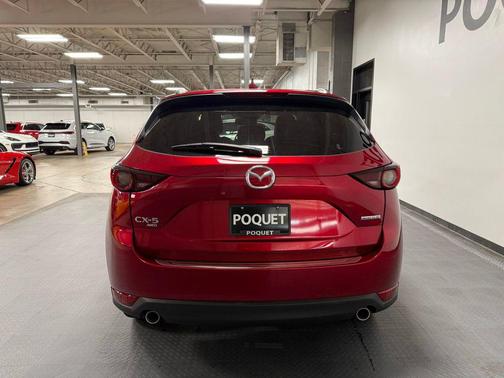 Soul Red Crystal Metallic 2021 Mazda CX-5 Touring