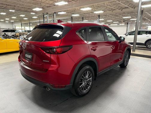 Soul Red Crystal Metallic 2021 Mazda CX-5 Touring