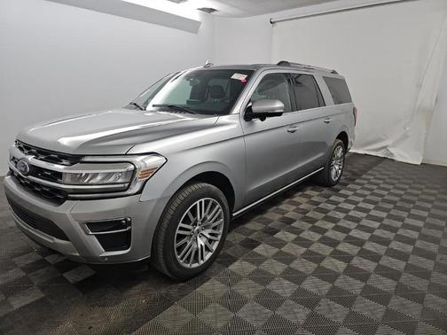 Iconic Silver Metallic 2023 Ford Expedition Max Limited