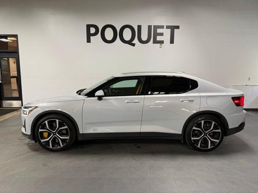 Snow Metallic 2023 Polestar 2 Long Range Dual Motor Performance Plus