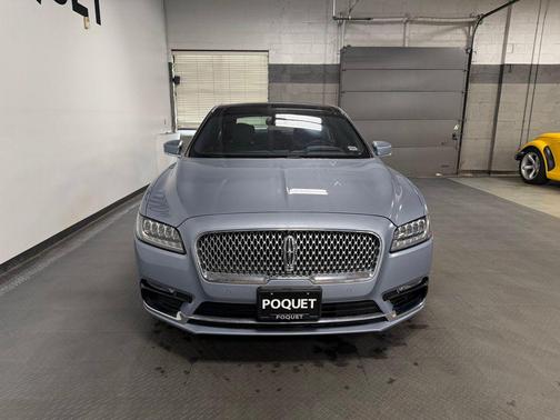 Chroma Crystal Blue Metallic 2019 Lincoln Continental Black Label
