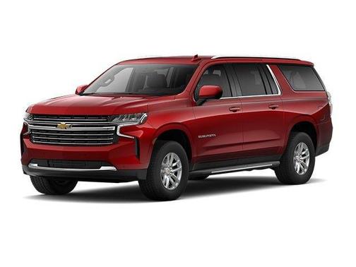 Radiant Red Tintcoat 2023 Chevrolet Suburban LT