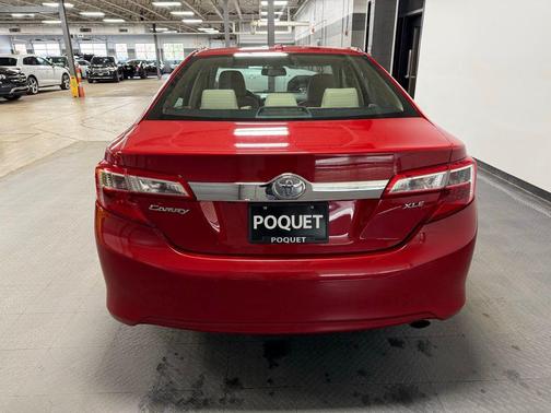 Barcelona Red Metallic 2013 Toyota Camry XLE