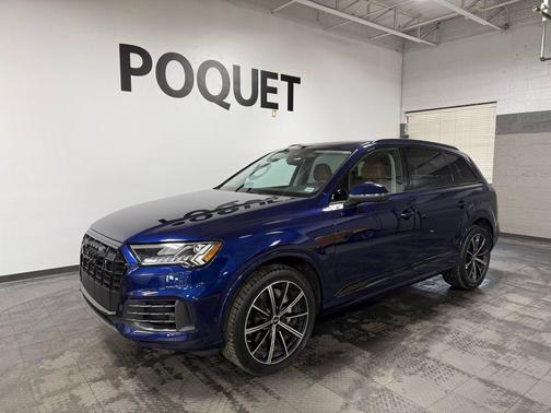 Navarra Blue Metallic 2023 Audi Q7 55 Premium Plus