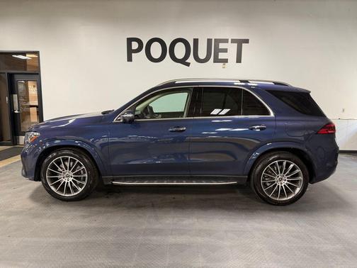 Twilight Blue Metallic 2024 Mercedes-Benz GLE 450 Plug-In Hybrid 4MATIC