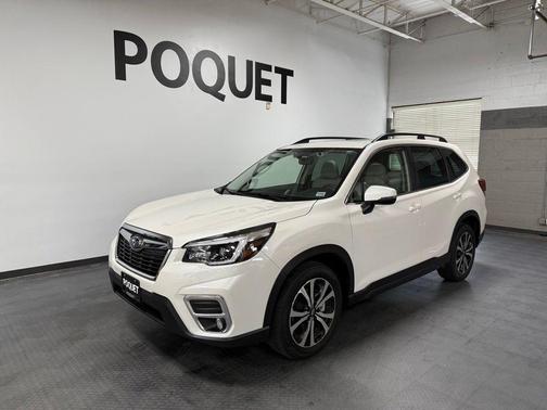 Crystal White Pearl 2021 Subaru Forester Limited