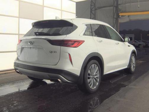 Radiant White 2023 INFINITI QX50 LUXE